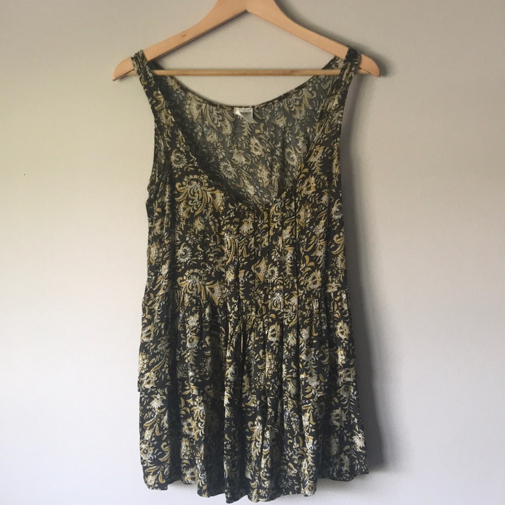 Free People Ruffle Tank